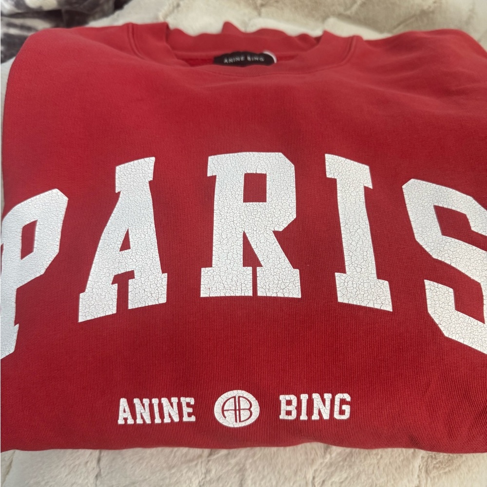 Brand new w/tags and original packaging. Classic ANINE BING sweater size large!